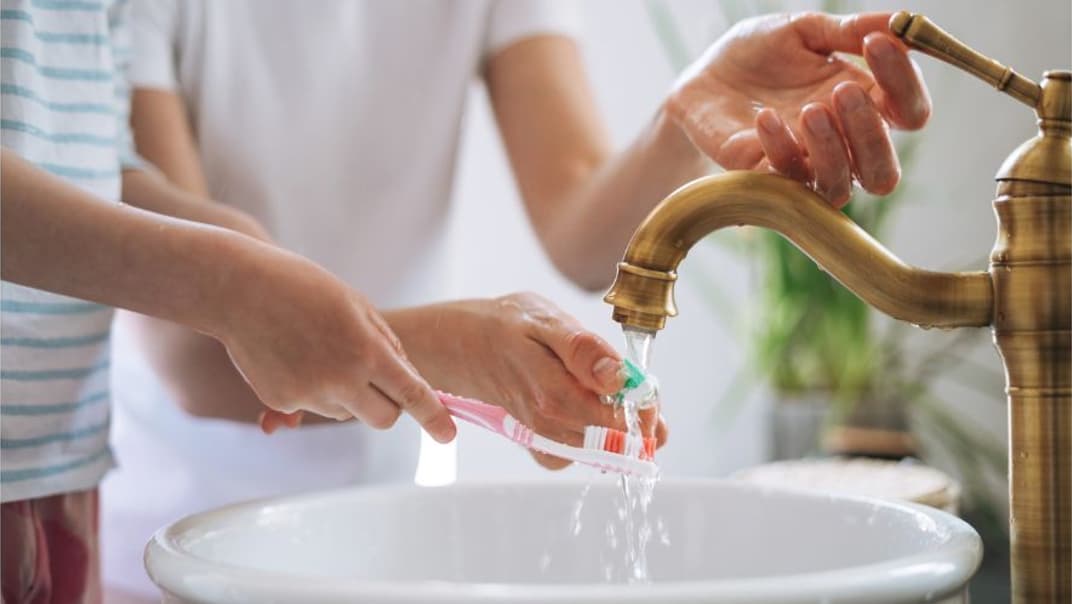 Start and end your day right: Bournemouth Water encourages customers to adopt water-efficient routines to protect essential supplies - image