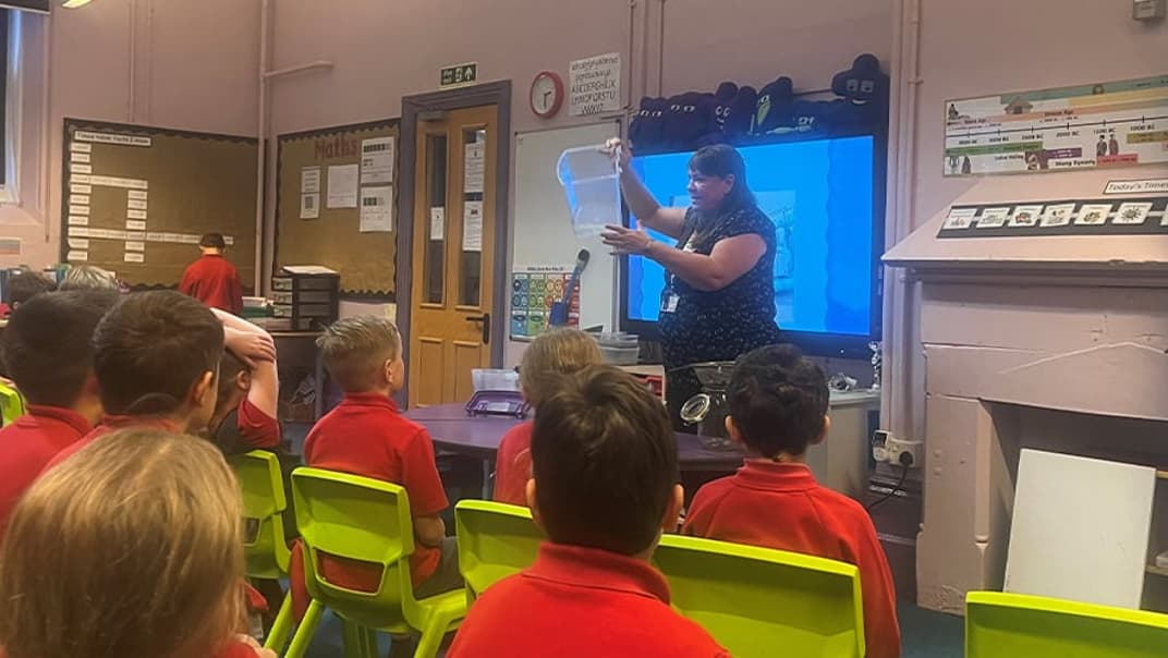 Teaching pupils the importance of water for over 10 years- image