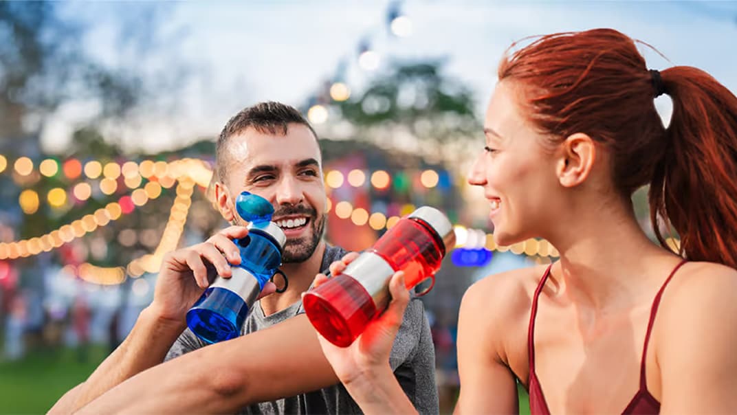 Bournemouth Water is helping people to sip sustainably by supporting Summer events with free drinking water- image