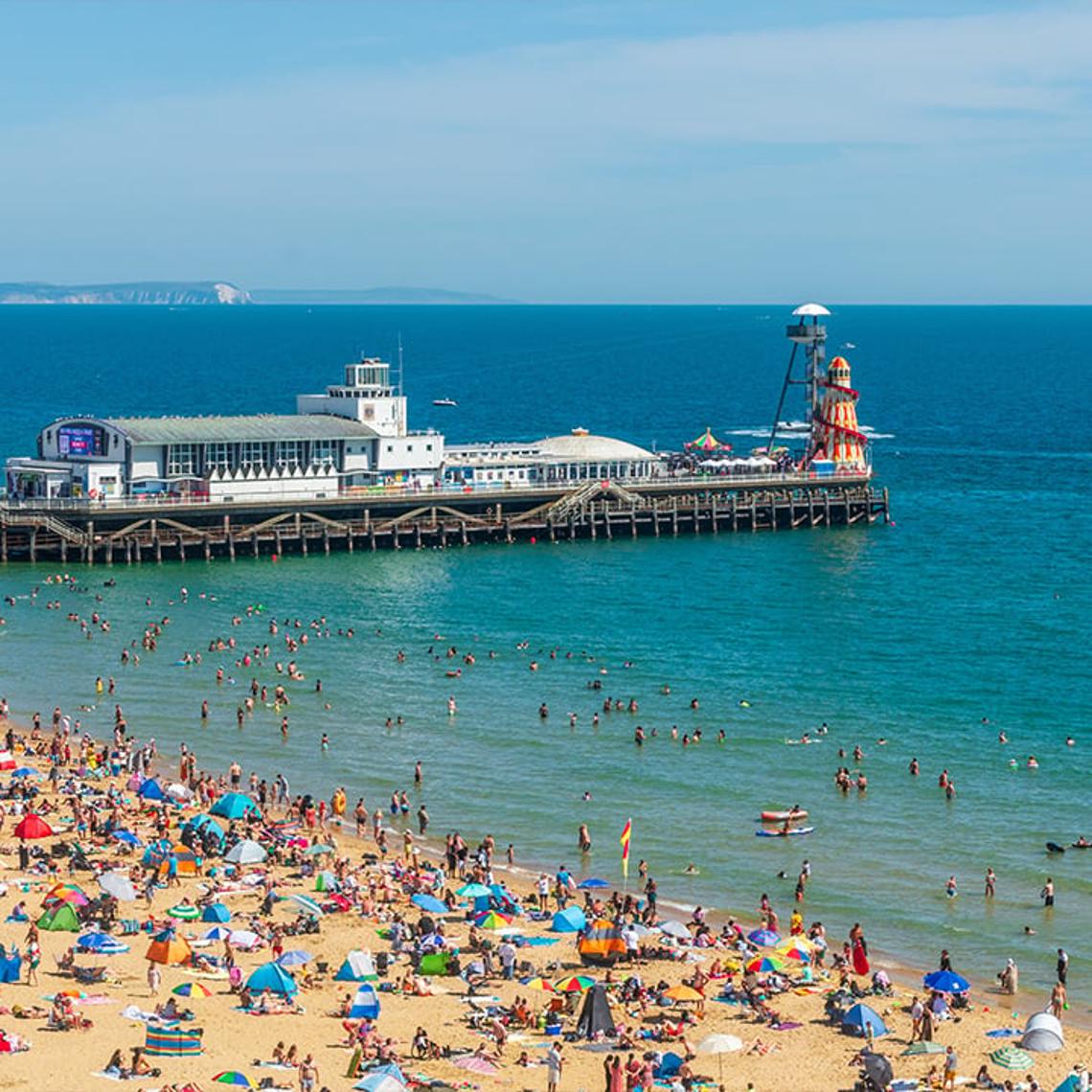 Bournemouth beach