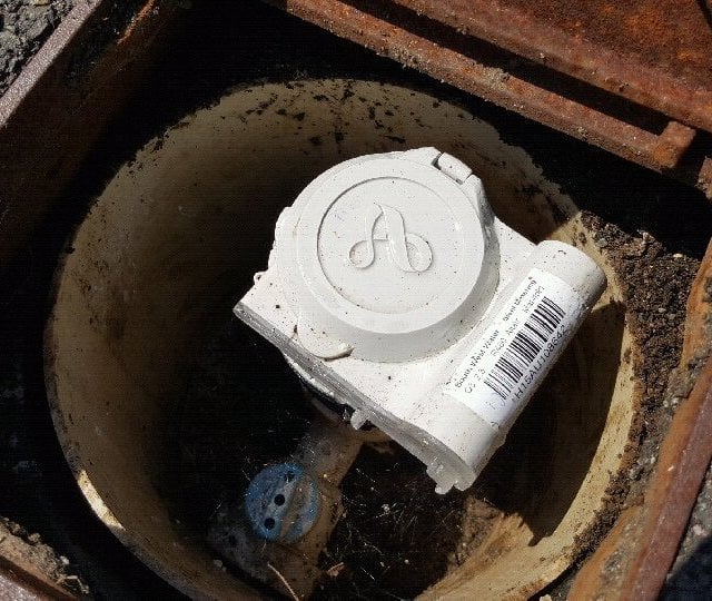 closed water meter