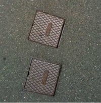 water meters pavement
