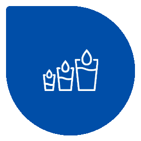 Water meter icon