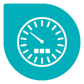 Water meter icon